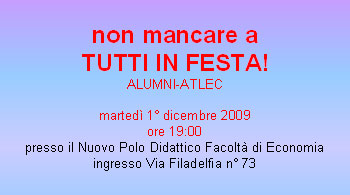 tutti in festa